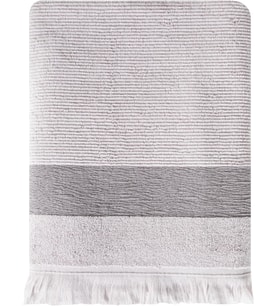 Lexroo BORLA GRİ BANYO HAVLUSU 90x150