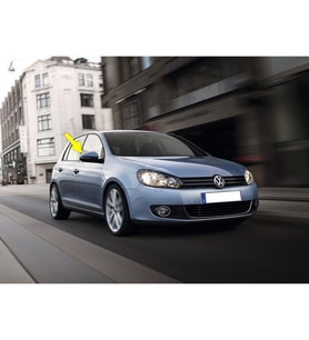 VW Golf 6 2009-2012 Sağ Dış Dikiz Aynası Kapağı 5K0857538