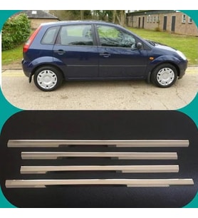 Ford Fiesta Cam Çıtası Kromu Nikelajı 2003-2008