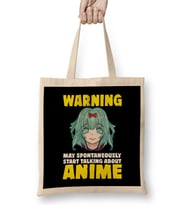 Warning May Start Talking About Anime Bez Çanta Uzun Saplı