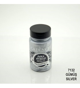 Cadence Dora Hybrid Metallic For Multisurfaces Her Yüzey İçin Akrilik Boya 90 ml. 7132 GÜMÜŞ 
