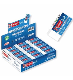Mikro Dust-Free Silgi Beyaz 2B-30 - 3 adet