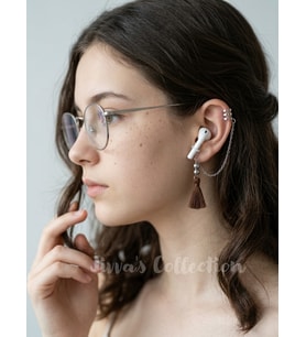 Bluetooth Kulaklık Kayıp Önleyici.Kulaklık Tutucu. Deliksiz Sıkıştırma Kıkırdak Küpe Fake Küpe.