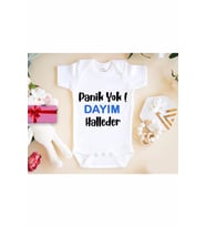 Panik Yok Dayım Halleder Baskılı Bebek Body Zıbın