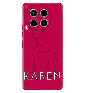 Tecno Camon 16 18 19 20 20C 30 40 Neo Pro Premier Kılıf İsim Yazılı Kişiye Özel - Model-37 (Çok Renkli)