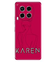 Tecno Camon 16 18 19 20 20C 30 40 Neo Pro Premier Kılıf İsim Yazılı Kişiye Özel - Model-37 (Çok Renkli)