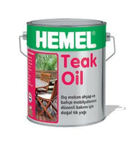 Hemel Teak Oil 1. Sınıf Tik Yağı 5 Litre