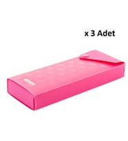 Bigpoint Kutu Kalemlik Pembe x 3 Adet