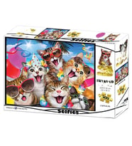 Kediler Partide 500 Parça Yetişkin Puzzle