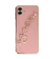 Samsung Galaxy A04e Kılıf Esila Silikon - Pudra