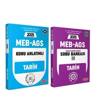Data Yayınları 2025 MEB AGS Tarih Konu ve Soru Bankası Seti 2 Kitap