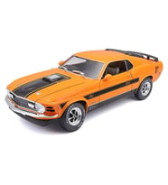1970 Ford Mustang Mach 1 Model Araba 31453-02 Turuncu