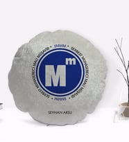 BK Gift Kişiye Özel İsimli Mali Müşavir Tasarımlı Dekoratif Kırlent Yastık-1
