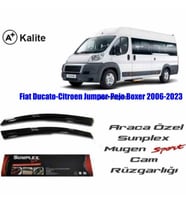 Fiat Ducato Mugen Cam Rüzgarlığı 2006-2023 arası 2'li Sunplex (Beyaz)