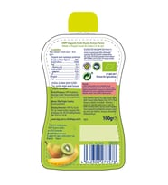 Organik Kivili Muzlu Armut Püresi 100 Gr
