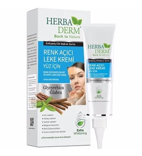 Herbaderm Yüz İçin Renk Açıcı Leke Kremi 55 ML