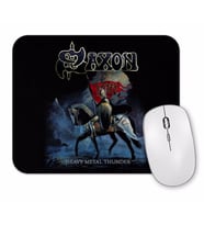 Saxon Heavy Metal Thunder Mouse Pad