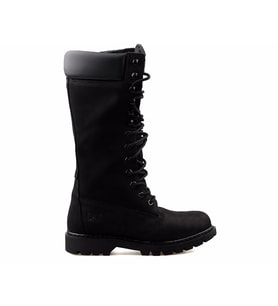 CAT Clovis Hi Kadın Günlük Çizme 015Z101214-BLACK-NUBUK Siyah