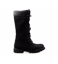 CAT Clovis Hi Kadın Günlük Çizme 015Z101214-BLACK-NUBUK Siyah