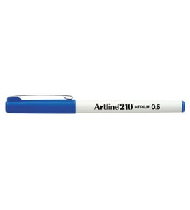 Artline 210N Keçe Uçlu Yazı Kalemi 0,6mm Mavi 
