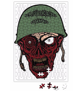 Sobrevivente Zumbi Puzzle 240 Parça Yapboz