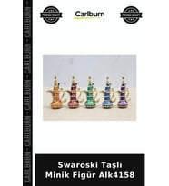 Özel Üretim Hediyelik Süs Dekoratif Swaroski Taşlı Minik Figür Alk4158
