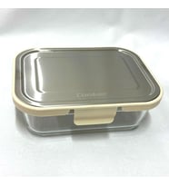 Cooker CKR3488 Cam Saklama Kabı 1000 ml Krem