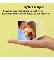 Kupa Bardak Kişiye Özel Fotoğraf Baskılı ve İsimli Afilli model Kupa Bardak