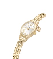 Polo Air Romen Rakamlı Kalp Charmlı Kadın Kol Saati Gold Renk PL-1600B1x