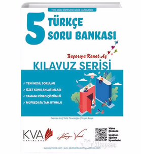 KVA 5.SINIF TÜRKÇE SORU BANKASI KILAVUZ SERİSİ