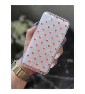 Iphone 15 Uyumlu Baskılı Şeffaf Telefon Kılıfı