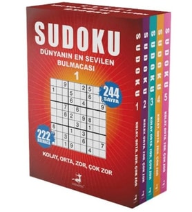 Sudoku 5 Kitap Set