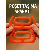 2 Adet Çok Amaçlı Market Pazar Poşet Taşıma Aparatı Poşet Tutucu Taşıma Kiti
