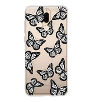 Huawei Mate 10 Lite Uyumlu Baskılı Yumuşak Silikon Şeffaf Telefon Kılıfı