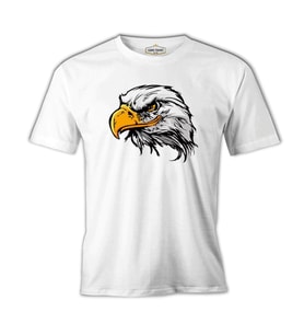 Hayvan - Vahşi Kartal Beyaz Erkek Tshirt