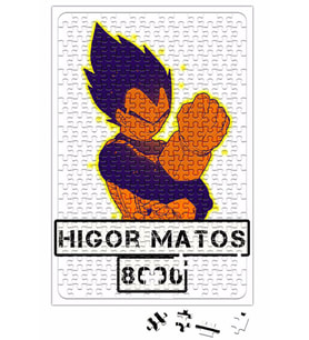Higor Matos Vegeta Puzzle 240 Parça Yapboz