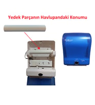 Flosft Otomatik Kağıt Havlu Dispanseri Yedek Parça Boru (Beyaz)