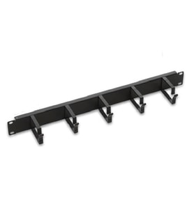 AGER 1U Yatay Organizer Siyah 5 Metal Kancalı AA-5KN01U19-A-S1