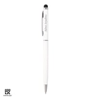 Kişiye Özel Beyaz Renk Metal Touch Pen Roller Kalem GDTK-904158