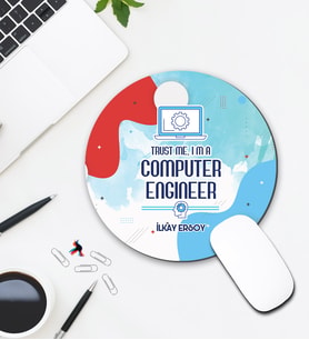 Kişiye Özel Bilgisayar Mühendisi Tasarımlı Mouse Pad 025
