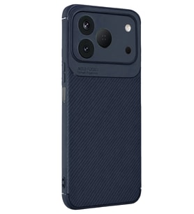 Northcity Tecno Spark 50 4G Uyumlu Auto Focus Karbon Kapak - Lacivert