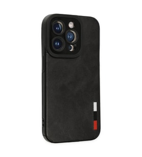 İphone 14 Pro Kılıf Loop Deri  - Siyah