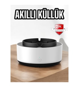 Modern Elektrikli Hava Temizleyici ve Akıllı Küllük, Şık ve İşlevsel Tasarım