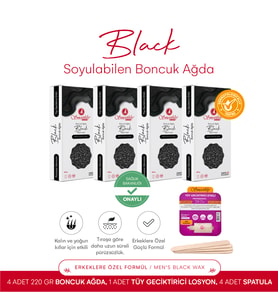 Smoothly Berber ağdası, Burun ağdası, Yüz Ağdası, Soyulabilir boncuk ağda, Granür ağda EL AĞDASI 220 g x 4 paket toplam 880 g.