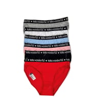 Tutku 12 'li Florence Bayan Bikini Külot Kombin 0559 (Karışık)