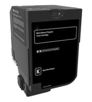 Zebra Toner Lexmark CS720 Siyah Muadil Toner