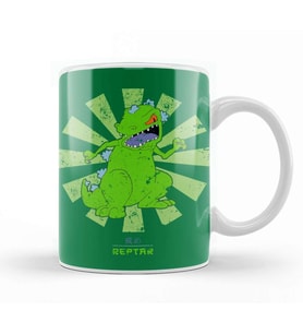 Reptar Retro Japanese Rugrats Kupa Bardak Porselen