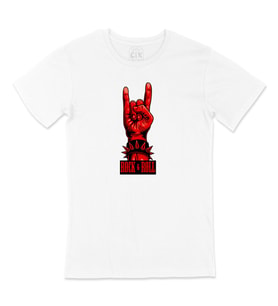 Rock And Roll Tişört