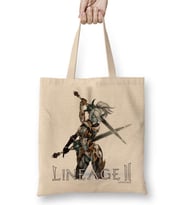 LineAge 2 DarkElf Bez Çanta Uzun Saplı