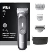 Braun Vücut Tıraş Makinesi Series 7, +6 Aksesuar, Kompakt, Smartlight, Bg7550